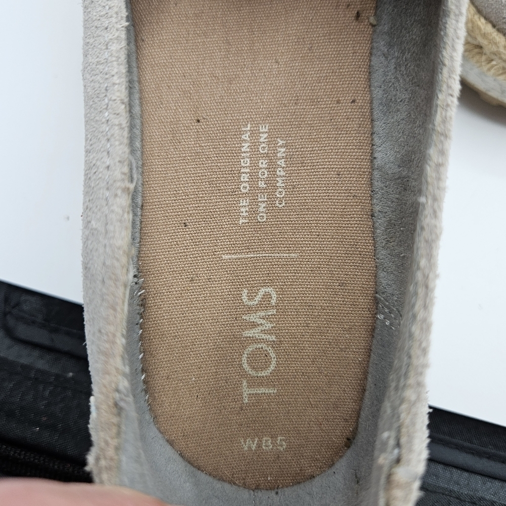 Toms espadrille shoes size 8.5 - Picture 7 of 14